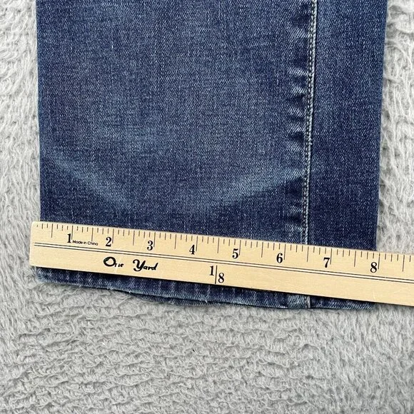 American Eagle Jeans Womens 6 Skinny Kick Super Stretch Distressed Denim - Picture 7 of 10